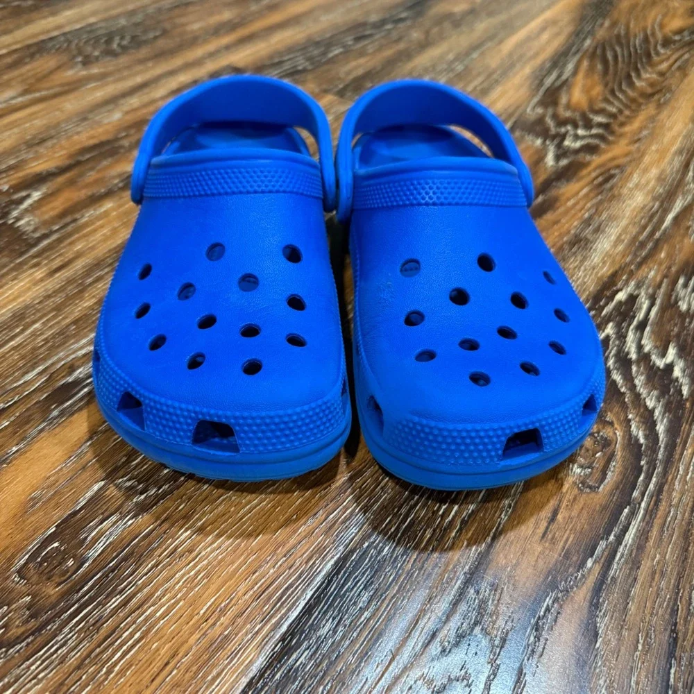 Crocs Classic Clog Royal Blue Mens 5 - Womens 7 Slip On Comfort Water Shoes - Picture 4 of 5